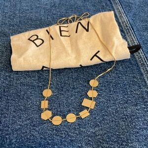 Madewell holding pattern necklace